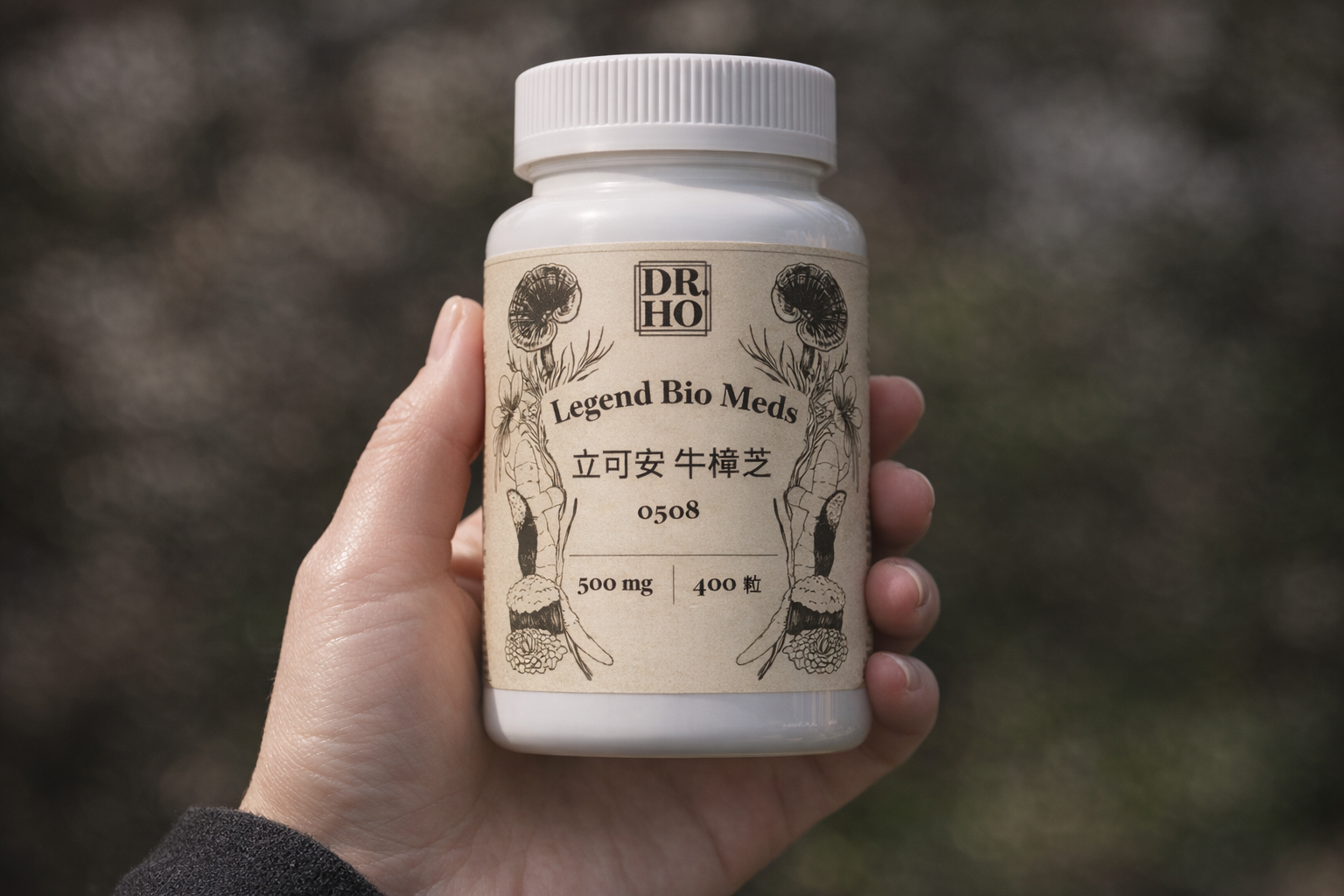 Project preview for Herbal Medicine Label.